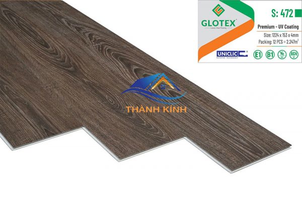 Sàn nhựa hèm khóa Glotex S: 472