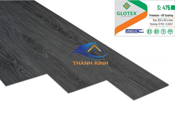 Sàn nhựa hèm khóa Glotex S: 475