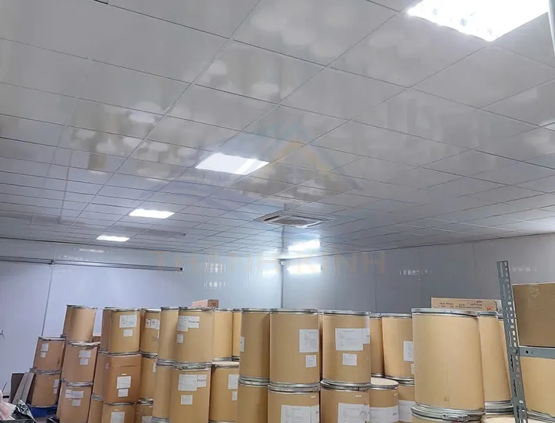 Công Trình Trần Thả Nhựa Nhà Kho Tại Hà Đông