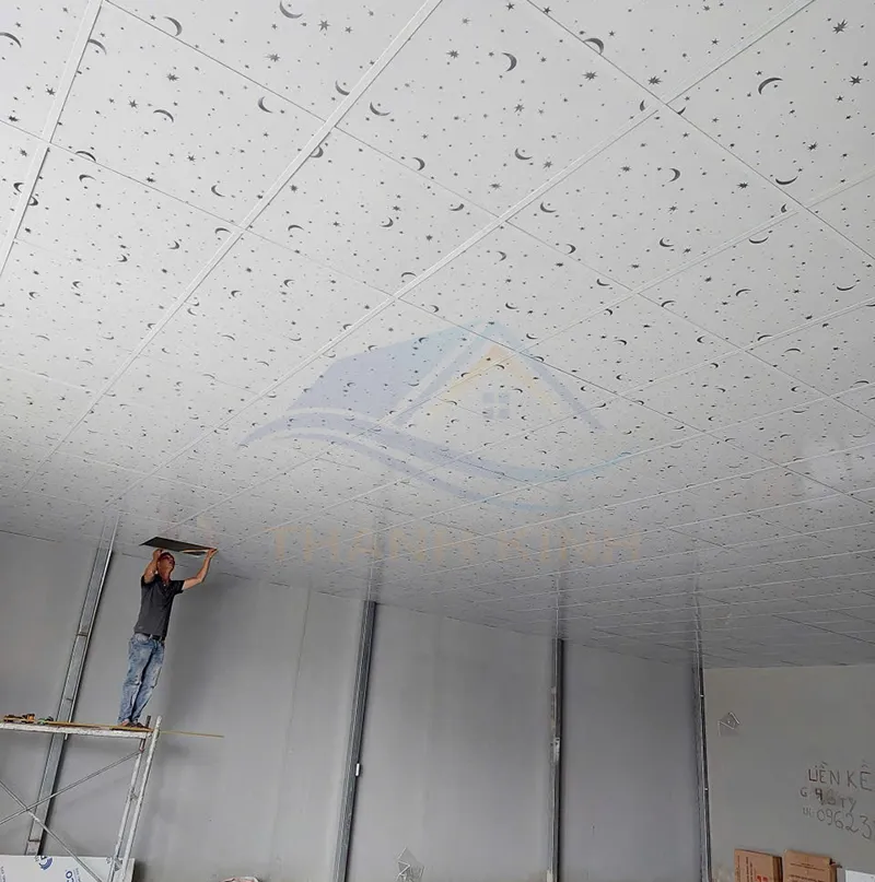 Giá Trần Nhựa Thả 60x60 Tại Hà Nội