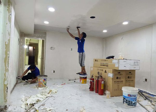 Bảng Giá Sơn Lại Tường Nhà Trần Nhà Cũ