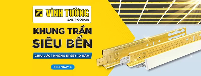 Giá Trần Thạch Cao Vĩnh Tường Trọn Gói