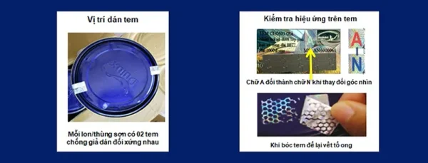 Hướng Dẫn Kiểm Tra Tem Chống Hàng Giả Trên Thùng Sơn Dulux