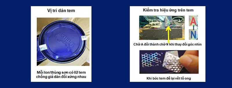 Hướng Dẫn Kiểm Tra Tem Chống Hàng Giả Trên Thùng Sơn Dulux