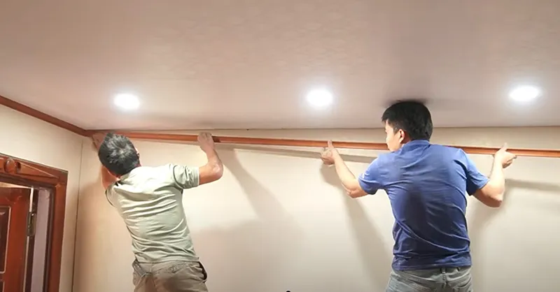 Lắp đặt Nẹp, Phào Chỉ