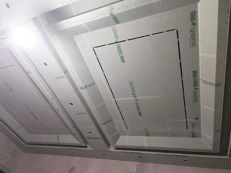 Trần Thạch Cao Chìm Vĩnh Tường