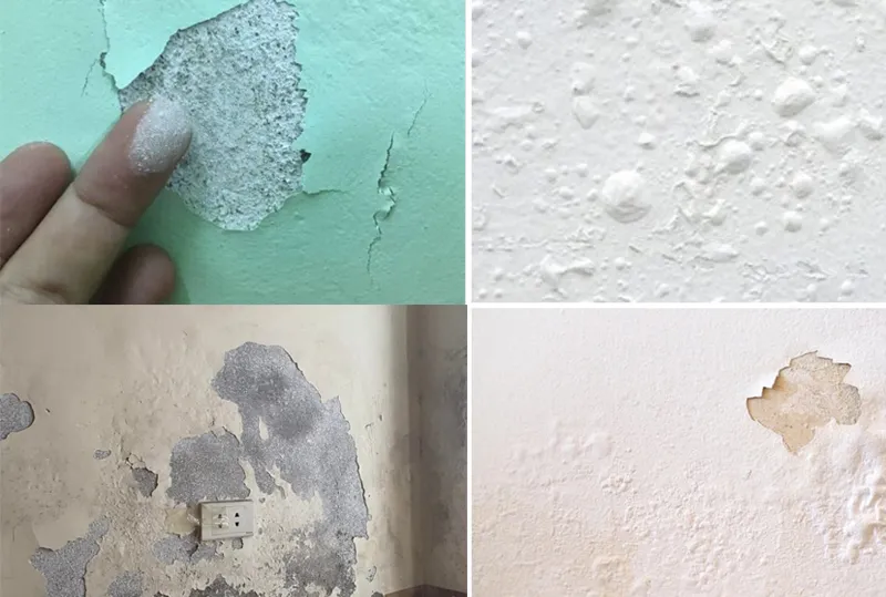Nhận Diện Các Dạng Sơn Tường Bong Tróc Phổ Biến