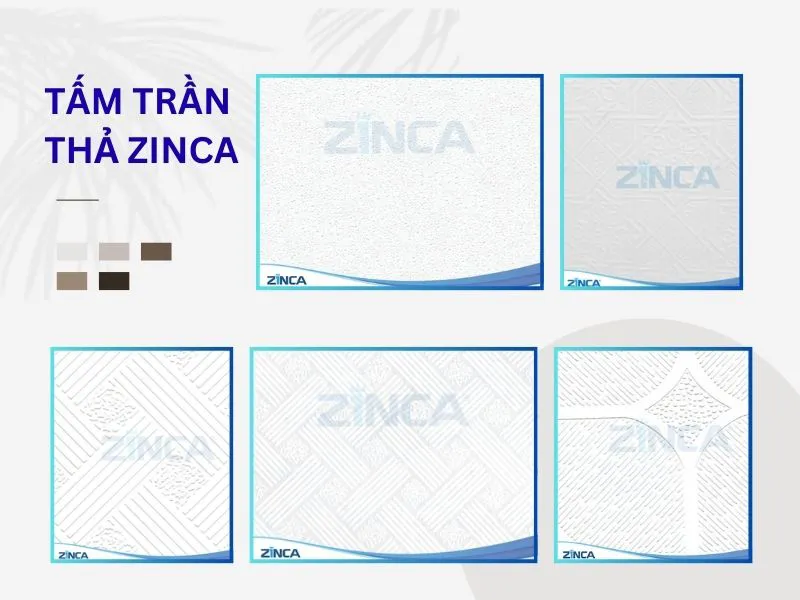 Tấm Thạch Cao Thả Zinca