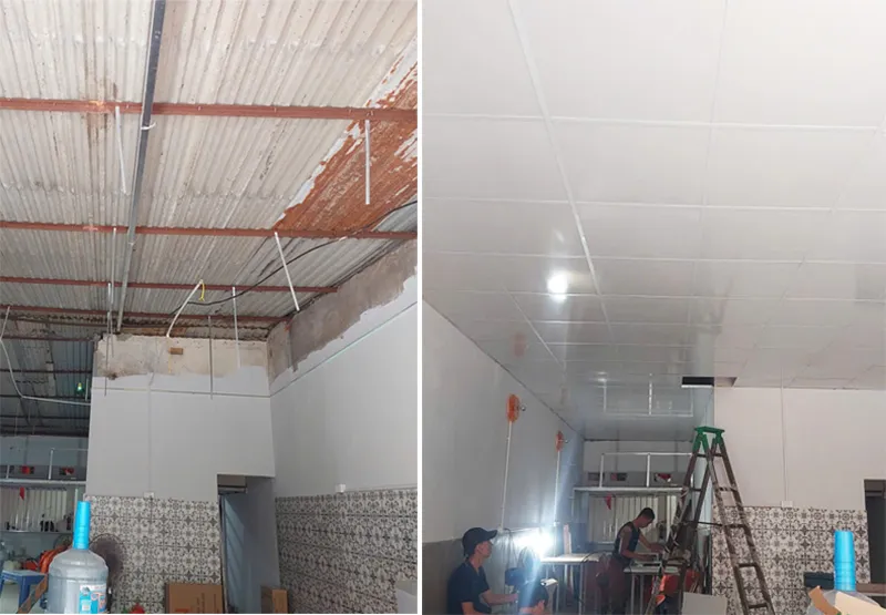 Không Gian Nhà Trước Và Sau Khi Hoàn Thiện