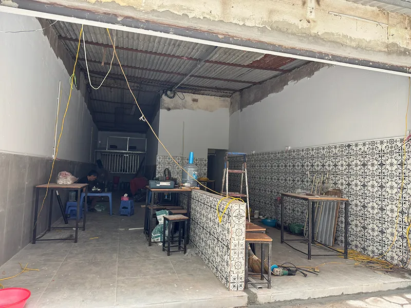 Mặt Bằng Hiện Trạng Trước Khi Làm Trần Ct Tại Ngox1 Đh Hà Nội