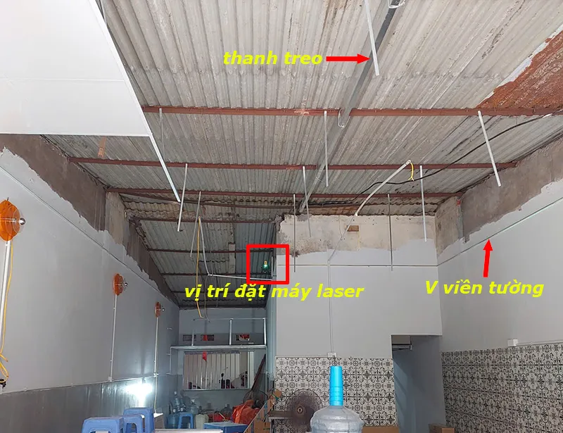 Xác định Cốt Trần, đi V Tường Và Treo Ty