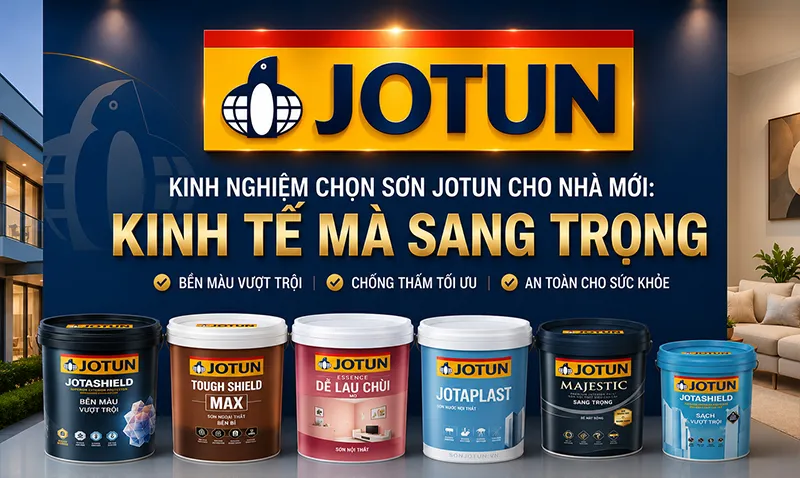 Các Dòng Sản Phẩm Sơn Jotun